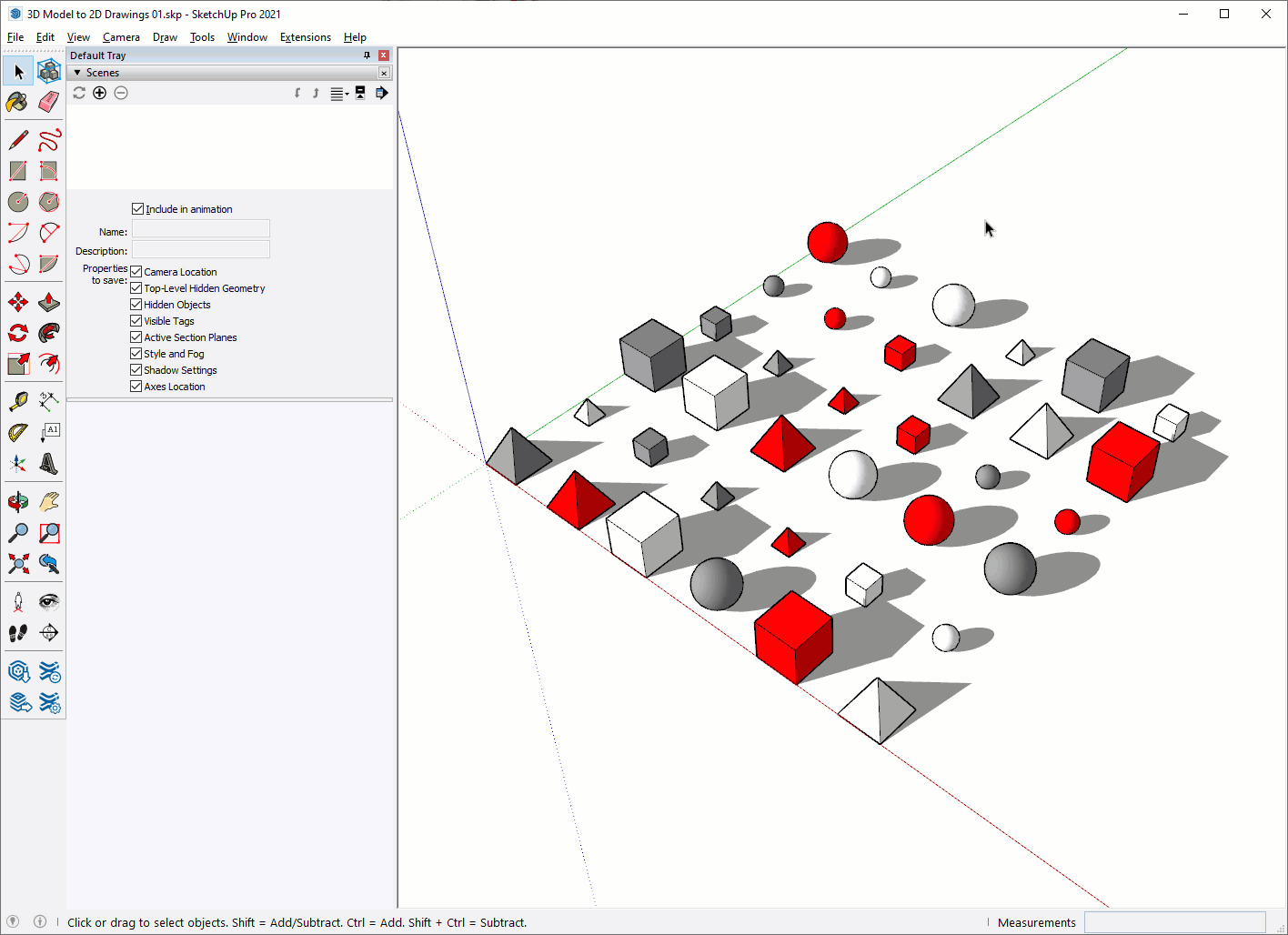 Axes Location