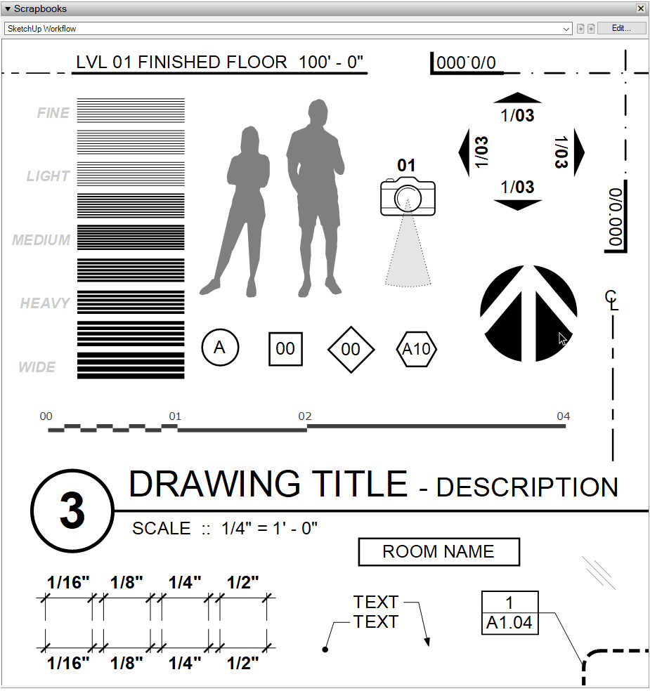 SketchUp Workflow Scrapbook